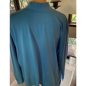 LANDS END MENS SUPER-T MOCK TURTLENECK SIZE XXL